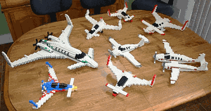 Burt Rutan designs...in LEGO!